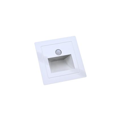 LED trapparmatur med rörelse- och skymningssensor LED/3W/230V 3000K vit