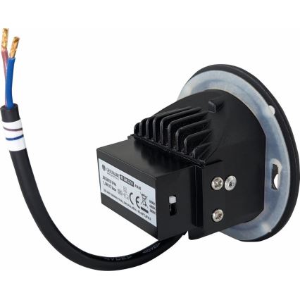 LED trappbelysning för utomhusbruk DECENTLY LED/1,5W/230V 3000/4000/6000K IP44 svart