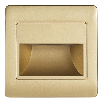 LED trappbelysning STEP LIGHT NET LED/1,5W/30V guld