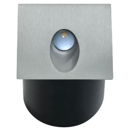 LED Trappljus ESPO LED/3W/230V IP54 matt krom