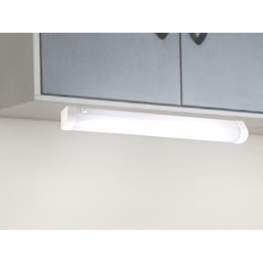 LED underskåpsarmatur LED/15W/230V 60 cm IP44 vit