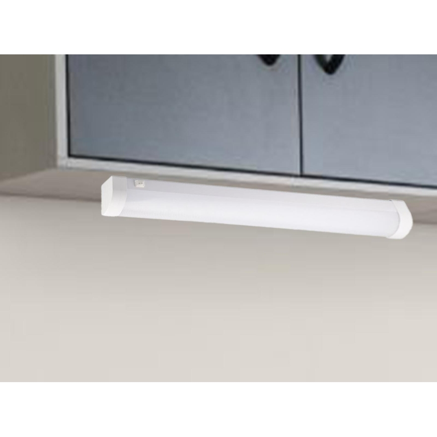 LED underskåpsarmatur LED/15W/230V 60 cm IP44 vit