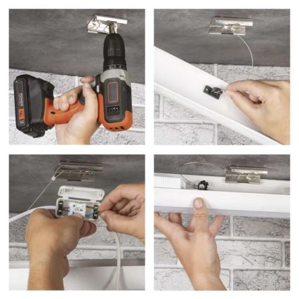 LED underskåpsarmatur LED/60W/230V 4000K 150 cm