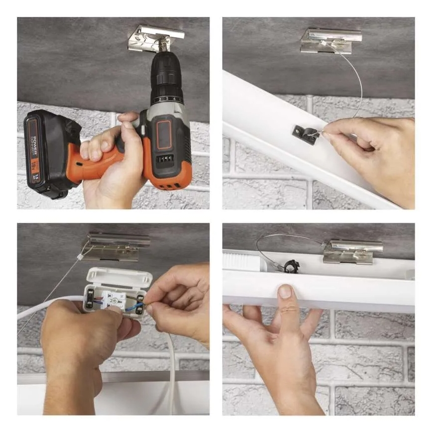 LED underskåpsarmatur LED/60W/230V 4000K 150 cm