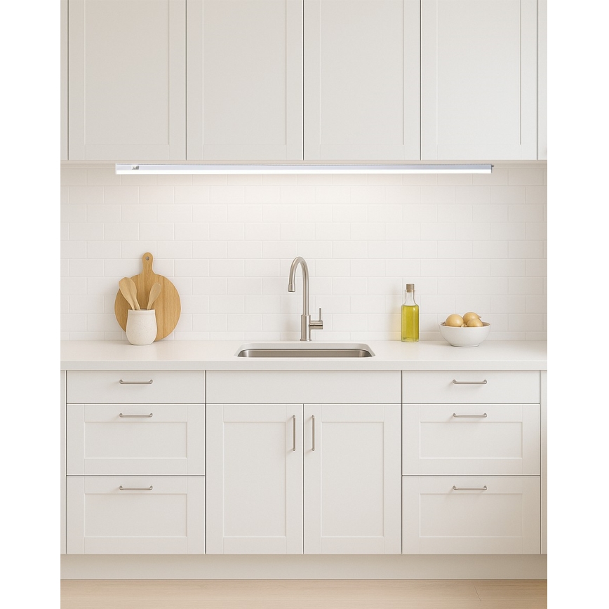 LED underskåpsarmatur TUBE LED/18W/230V 120 cm vit