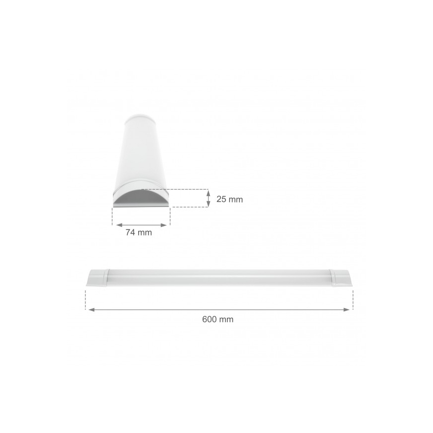 LED underskåpsarmatur VIGA LED/14W/230V 3000K vit