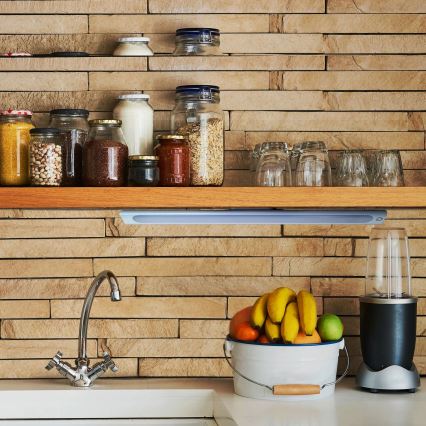 LED Underkabinett beröringsstyrd magnetisk armatur LED/2,5W/5V USB 2700/4000/6500K 1200 mAh 35 cm vit