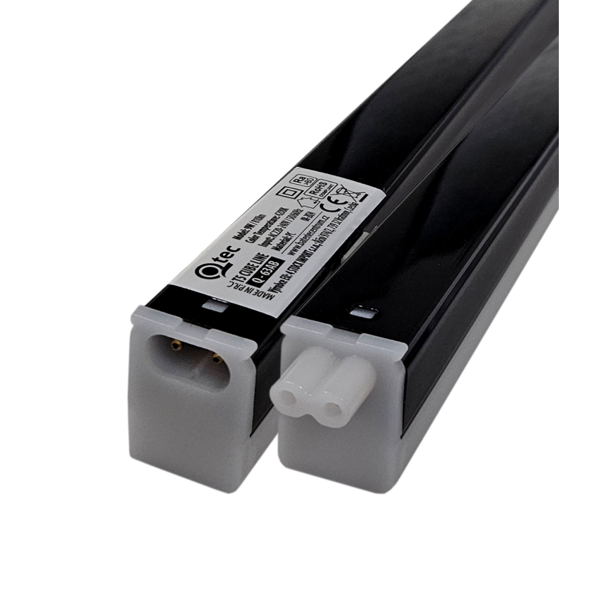 LED underskåpslampa TUBE LED/9W/230V 60 cm svart