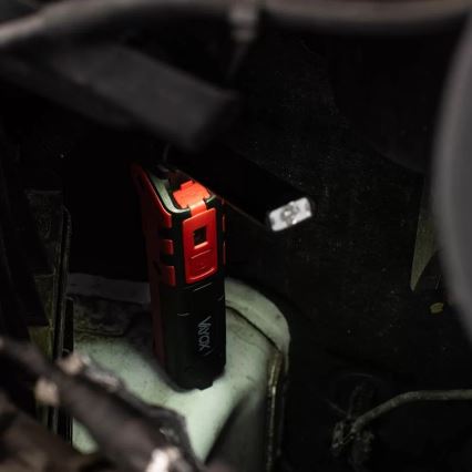 LED Uppladdningsbar arbetsficklampa LED/5W/5V IPX2 360 glansig 2000 mAh