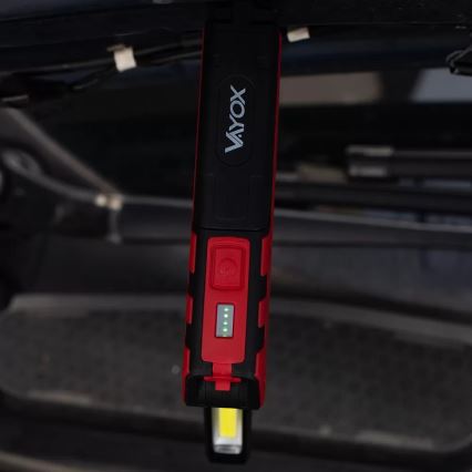 LED Uppladdningsbar arbetsficklampa LED/5W/5V IPX2 360 glansig 2000 mAh