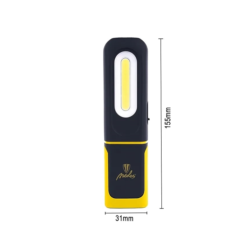 LED Dimbart uppladdningsbart arbetsljus LED/8W/5V IP44 420 lm 1200 mAh