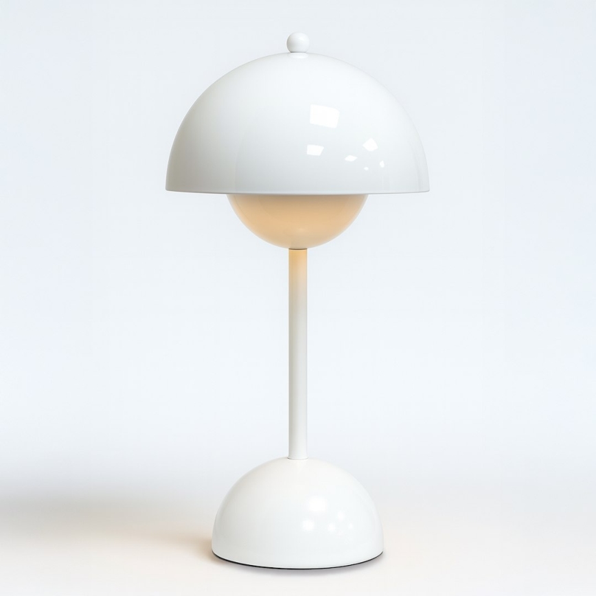 LED uppladdningsbar beröringsstyrd bordslampa COSTA LED/3W/5V 2400 mAh 3000-6000K vit