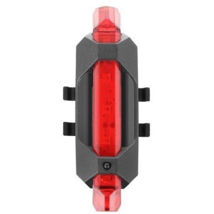 LED uppladdningsbar cykel ficklampa med räknare och klocka LED/1500 mAh IP65