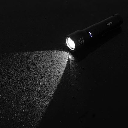 LED Dimbart uppladdningsbart ficklampa LED/20W/5V IPX4 800 lm 2000 mAh