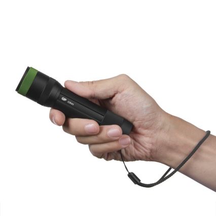 LED uppladdningsbar ficklampa GP DISCOVERY CR41 LED/Li-ion 3,7V IPX7