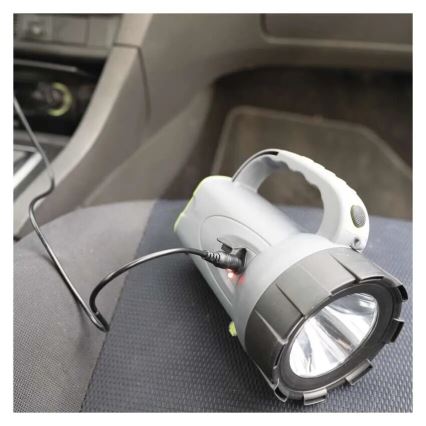 LED uppladdningsbar ficklampa LED/3,7V 300 lm 2400mAh