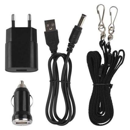 LED uppladdningsbar ficklampa LED/3,7V 300 lm 2400mAh