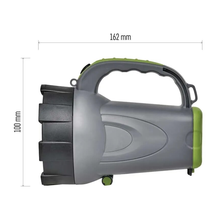 LED uppladdningsbar ficklampa LED/3,7V 300 lm 2400mAh