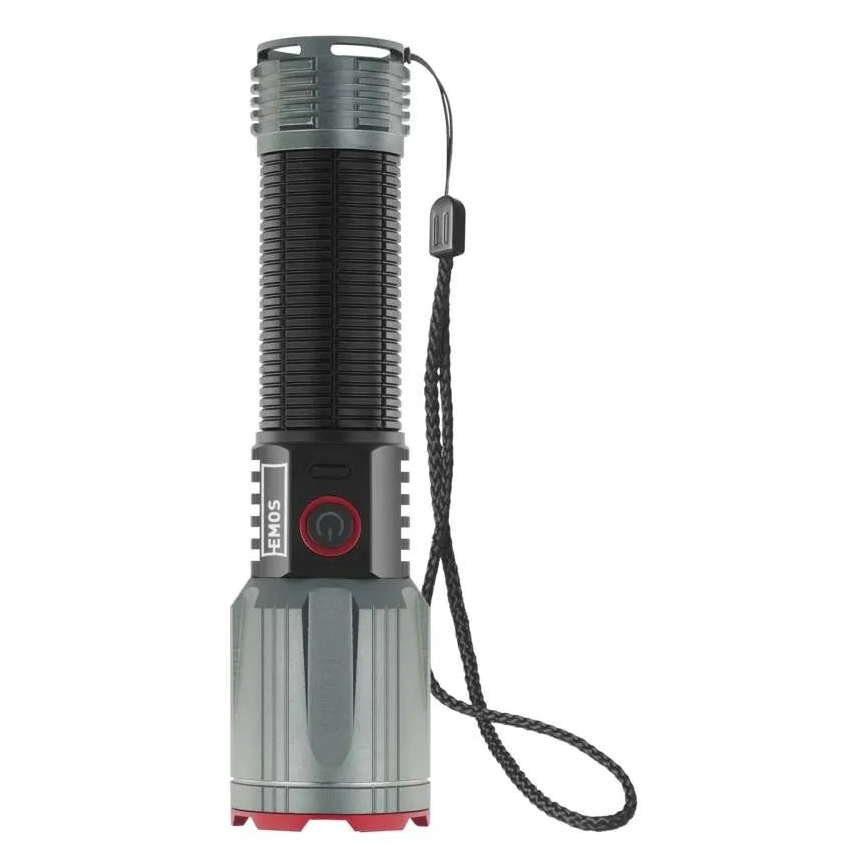 LED uppladdningsbar metallficklampa LED/5V 3000 lm 5000 mAh IP43