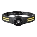 LED uppladdningsbar pannlampa med en rött ljus USB LED/3W/5V IP43 470 glansig 5 h 650 mAh