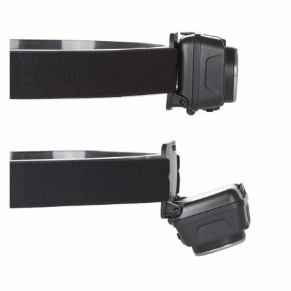 LED Ljusreglerad uppladdningsbar pannlampa med sensor och rött ljus LED/15W/5V IP66 430 glansig 1800 mAh