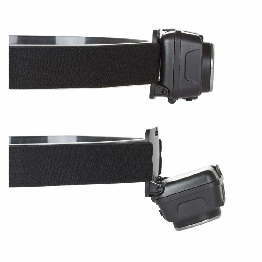 LED Ljusreglerad uppladdningsbar pannlampa med sensor och rött ljus LED/15W/5V IP66 430 glansig 1800 mAh