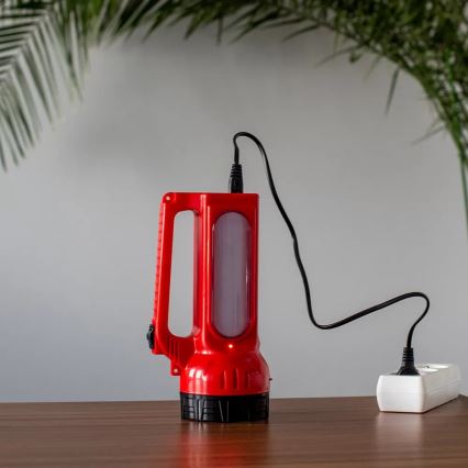 LED uppladdningsbar solarlampa LED/7W/230V 400 lm 3200 mAh