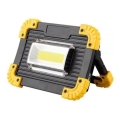 LED Uppladdningsbar strålkastare LED/10W/4000 mAh 3xAA