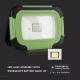 LED Uppladdningsbar strålkastare SAMSUNG CHIP LED/10W/3,7V IP44 4000K grön