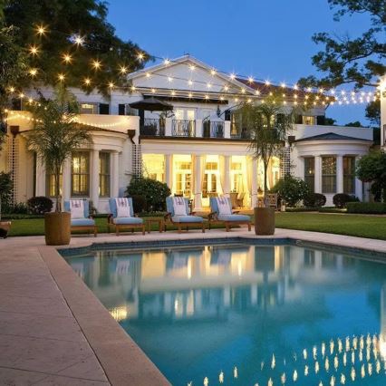 LED Utomhus dekorationskedja 20xE27/1W/230V 10 m IP65 svart