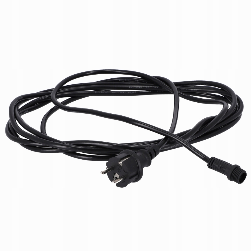 LED utomhus dekorationsljusslinga 20xE27/1W/230V 11,44 m IP44 svart