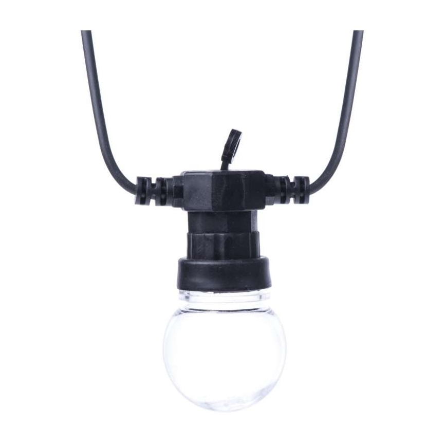 LED utomhus dekorationsslinga 10xLED/10m IP44 klar