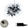 LED utomhus dekorationsslinga 20xLED/0,075W/230V 5,8 m IP44 svart