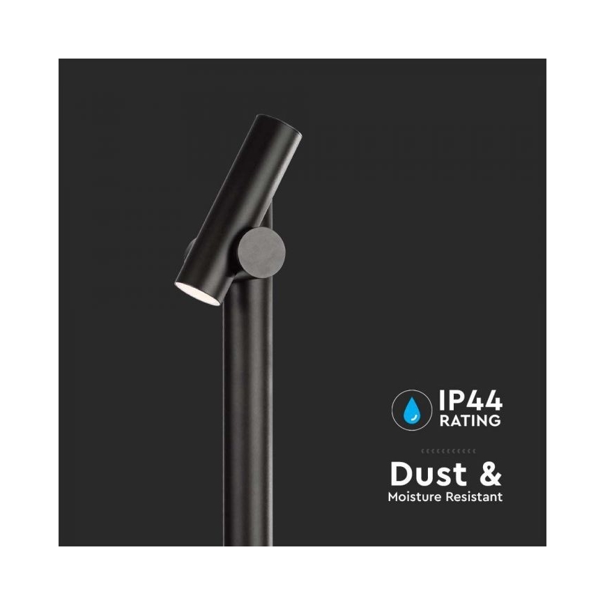 LED Utomhus flexibel lampa LED/4W/230V 3000K IP44 100 cm svart