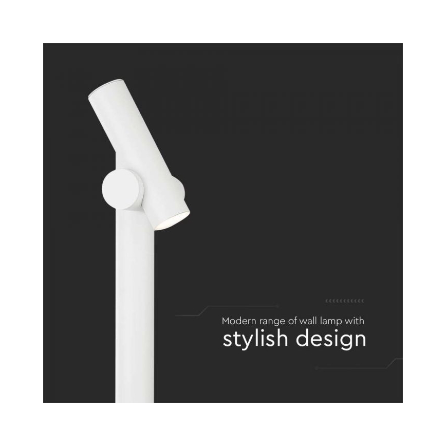 LED Utomhus flexibel lampa LED/4W/230V 4000K IP44 100 cm vit