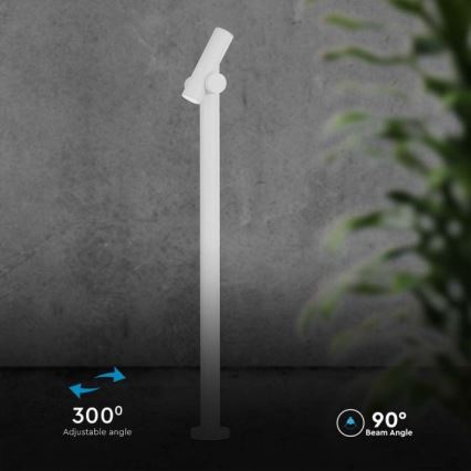 LED Utomhus flexibel lampa LED/4W/230V 4000K IP44 100 cm vit