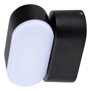 LED Utomhus flexibel vägglampa LED/5W/230V 3000K IP65 svart