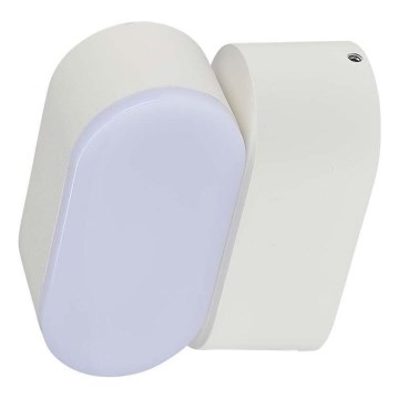 LED Utomhus flexibel vägglampa LED/5W/230V 3000K IP65 vit