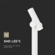 LED Utomhus flexible lampa LED/4W/230V 3000K IP44 100 cm vit