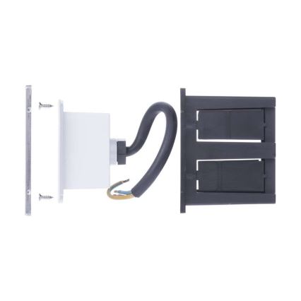 LED utomhus infälld orienteringsarmatur, inbyggd LED, 1,5 W, 4000 K, IP65