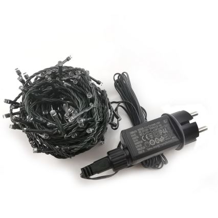 LED Utomhus Julbelysning 10 m 100xLED/3,6W/230V IP44