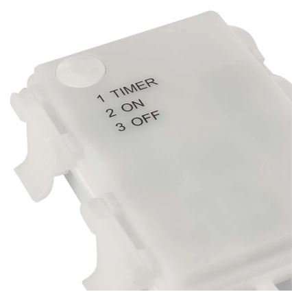 LED utomhus julbelysning 100xLED/3xAA varmvit IP44