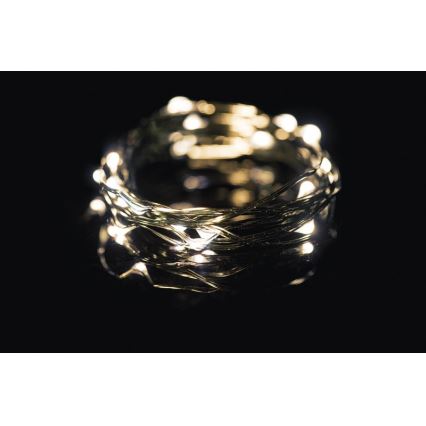 LED Utomhus Julbelysning NANO 40xLED/2,4W/230V IP44 4 m
