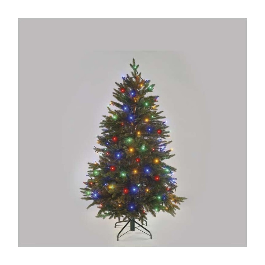 LED utomhus julkedja  120xLED/8 funktioner 17m IP44 flerfärgade