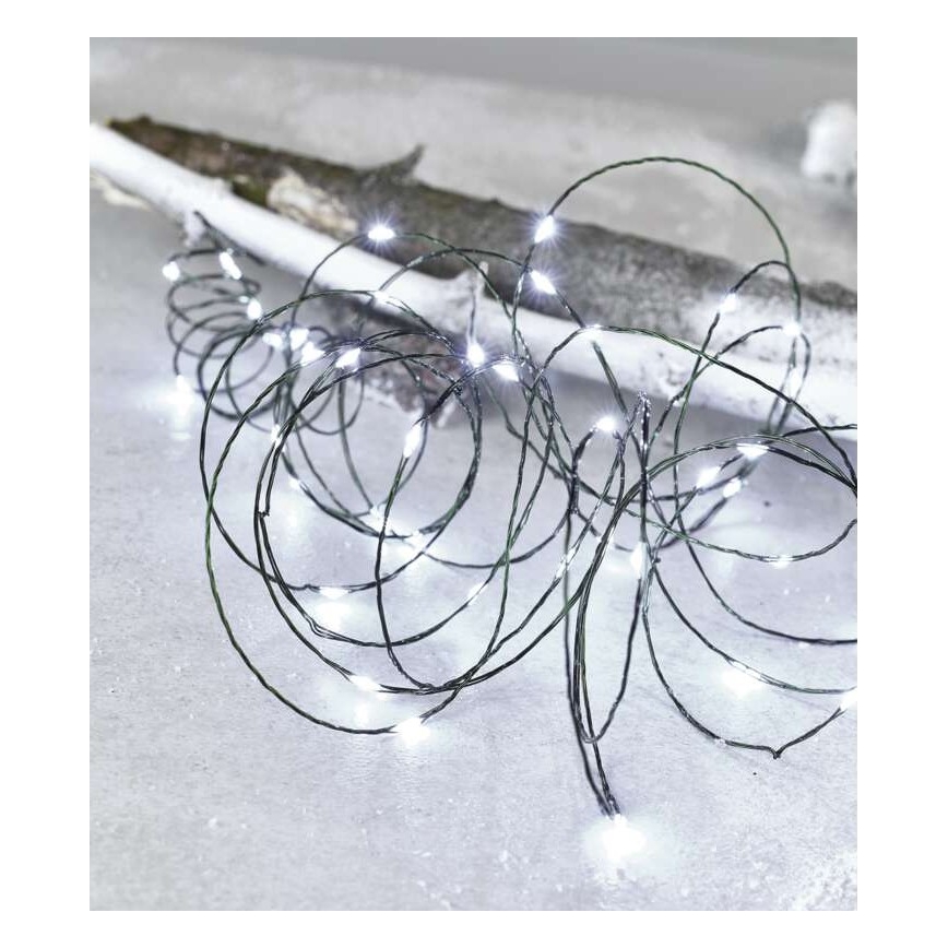 LED utomhus julkedja  150xLED/20m IP44 kall vit