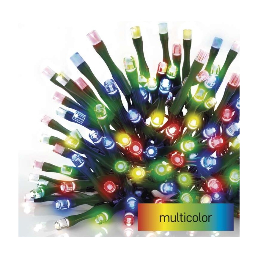 LED utomhus julkedja  180xLED/23m IP44 flerfärgade