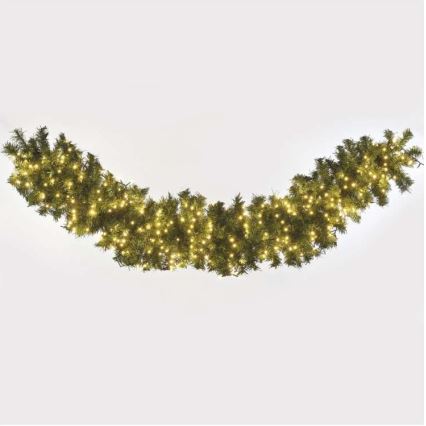 LED utomhus julkedja  400xLED/13m IP44 varm vit 