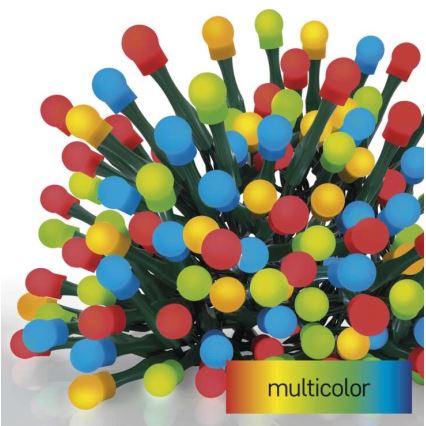 LED utomhus julkedja  480xLED/53m IP44 flerfärgade