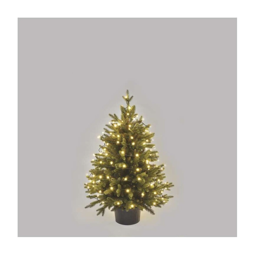 LED utomhus julkedja  80xLED/13m IP44 varm vit 