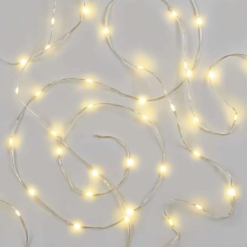 LED Utomhus julslinga 120xLED/17m IP44 varmvit